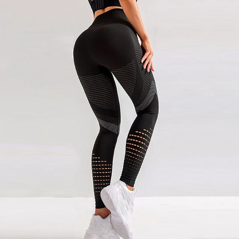 SALSPOR High Waist Push Up Shark Sweatpants for Women