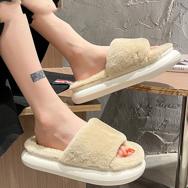 Fluffy Indoor Slippers