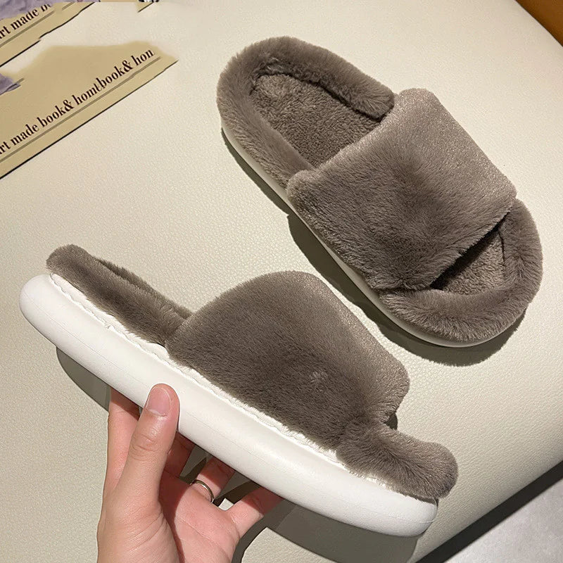 Fluffy Indoor Slippers