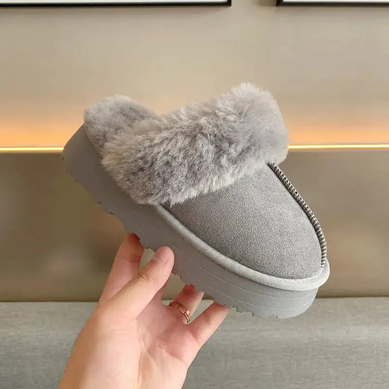 Fur Slippers Women