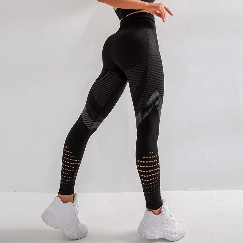 SALSPOR High Waist Push Up Shark Sweatpants for Women