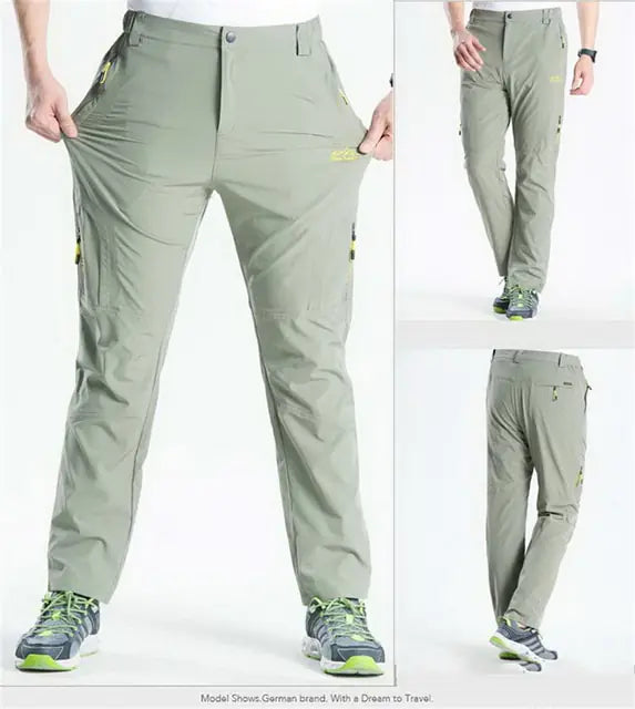 Men's Summer Quick Dry Hiking Pants