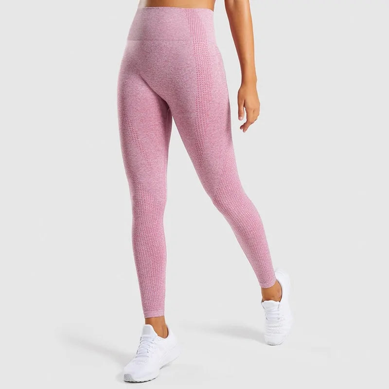 High Waist Seamless Fitness Leggings for Women: Essential Sportswear