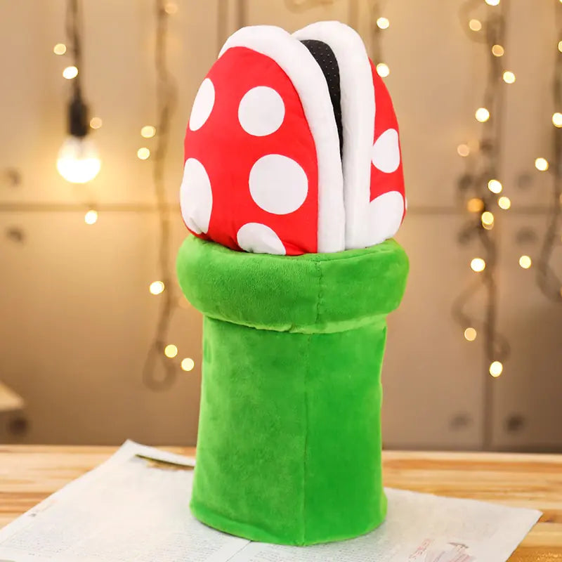 Plush Piranha Plant Slippers