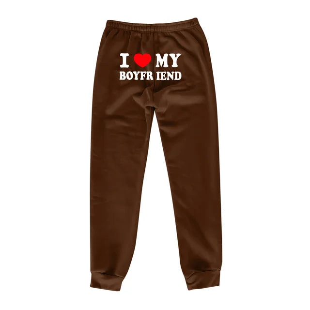 High Elastic Waist Sweatpants