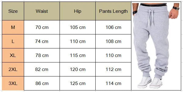 2020 Men's Fashion Loose Sport Gym Joggers: Slim Fit Sweatpants