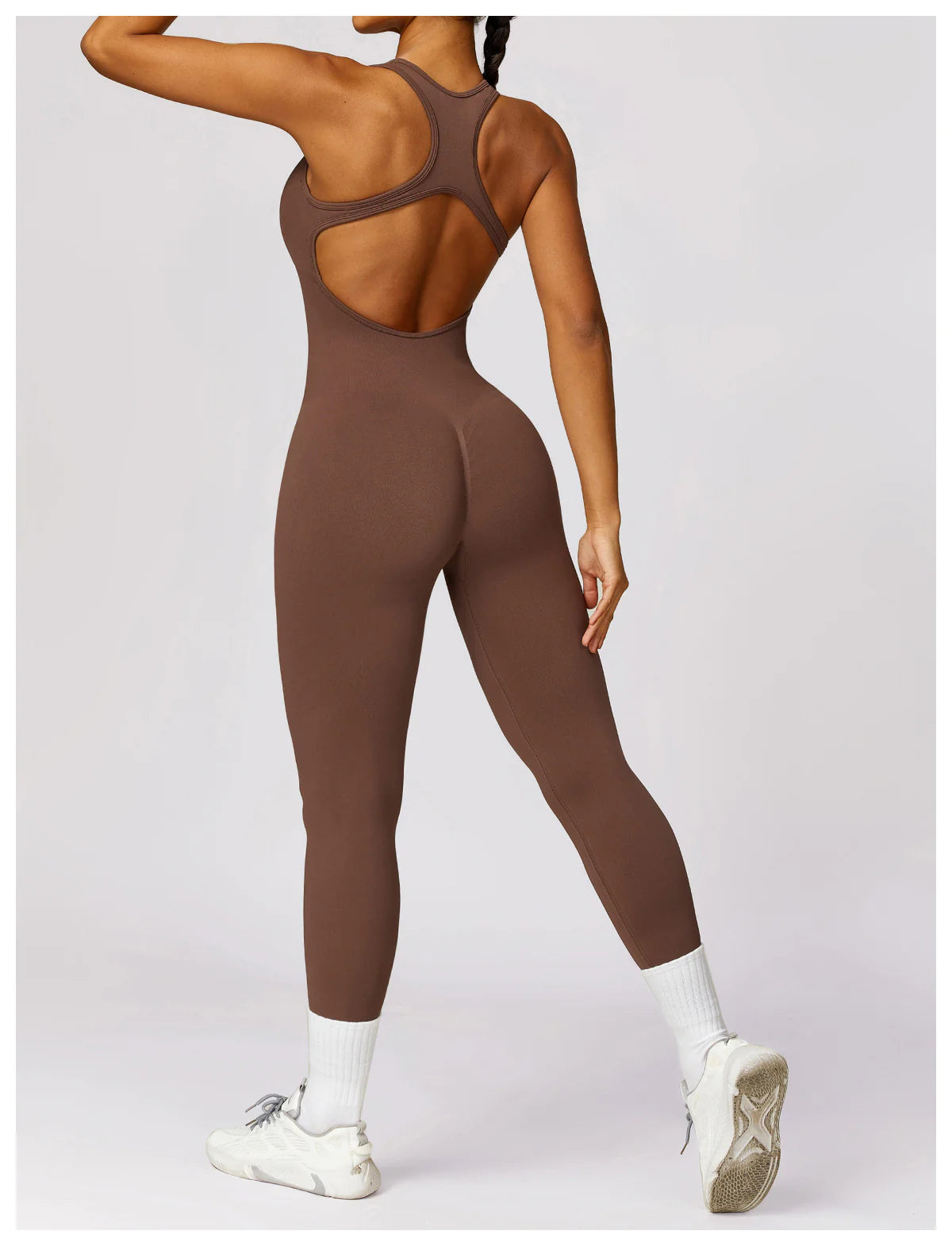 Tight Sports Back V Shape One-piece