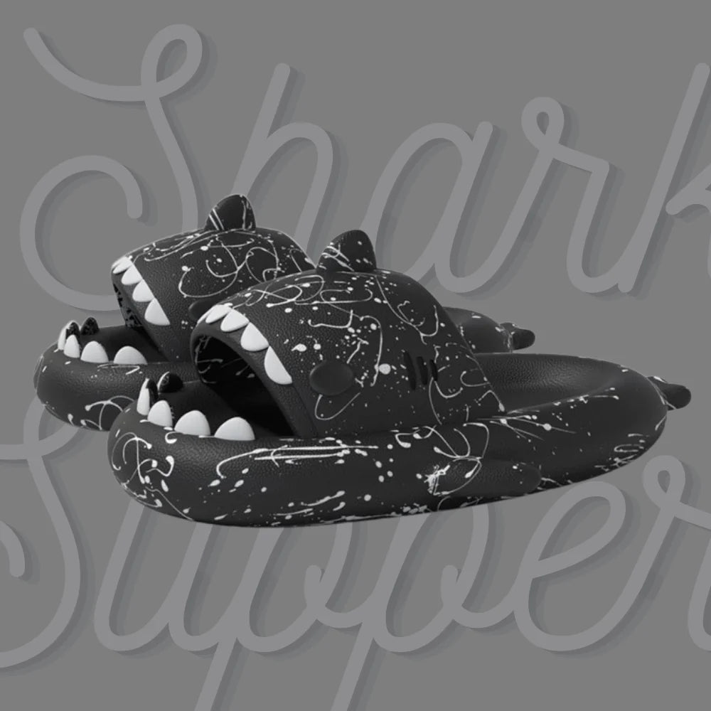 Graffiti Shark Slippers!