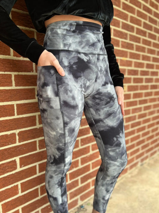 ASK Apparel Butter Soft Tie Dye Leggings