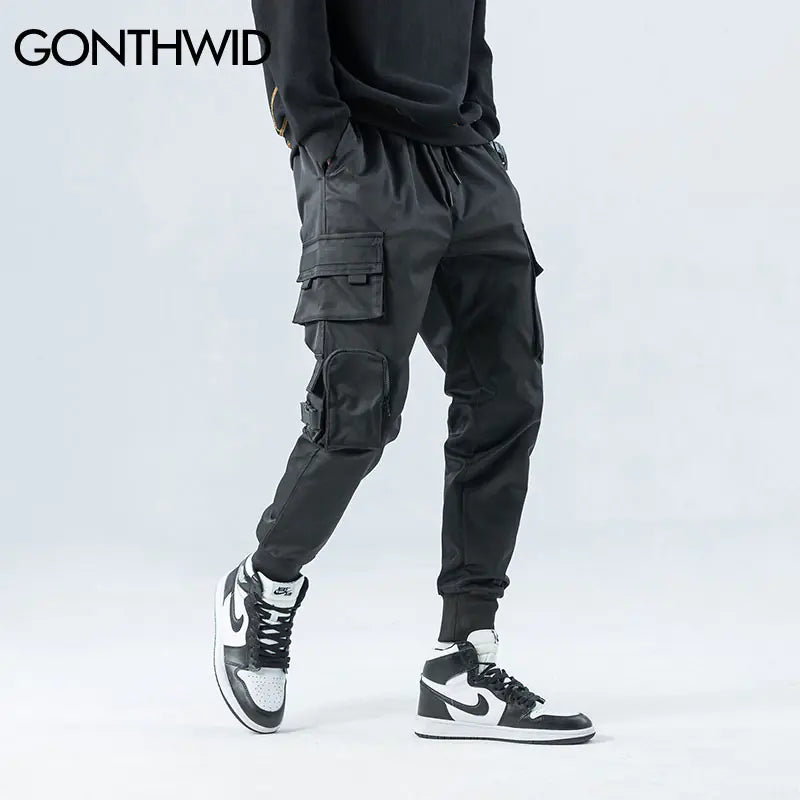 GONTHWID Cargo Harem Joggers