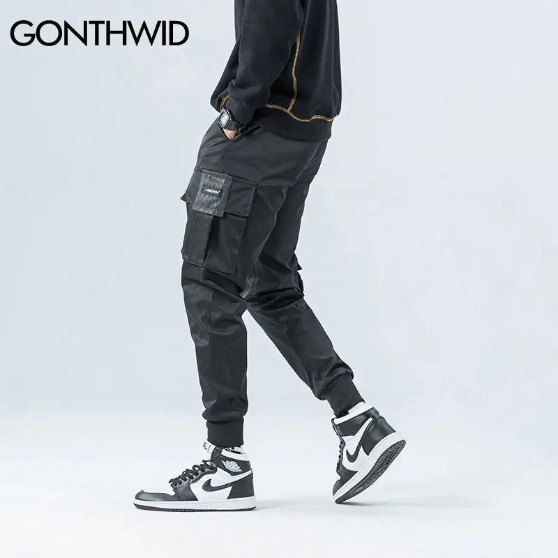 GONTHWID Cargo Harem Joggers