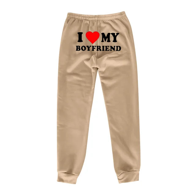 High Elastic Waist Sweatpants