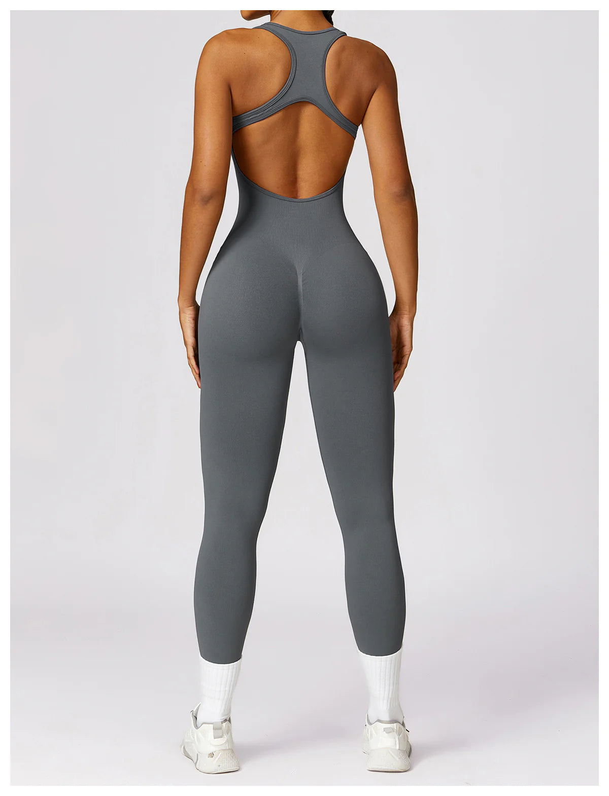 Tight Sports Back V Shape One-piece