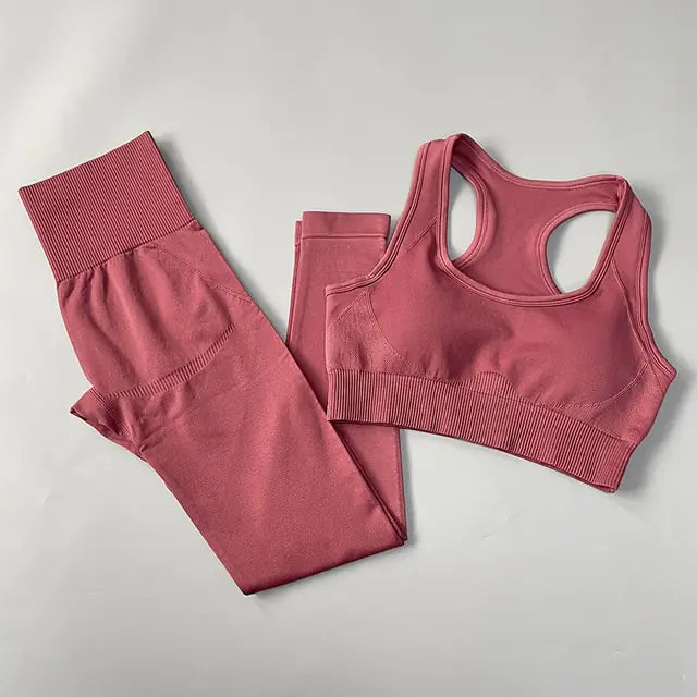 2/3/4PCS Seamless Women Yoga Set Workout