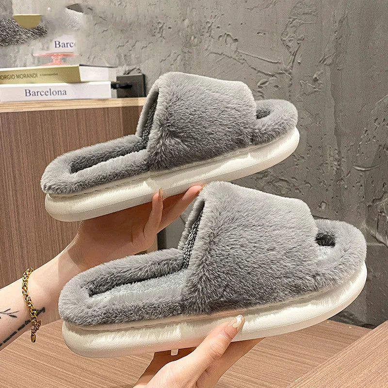 Fluffy Indoor Slippers