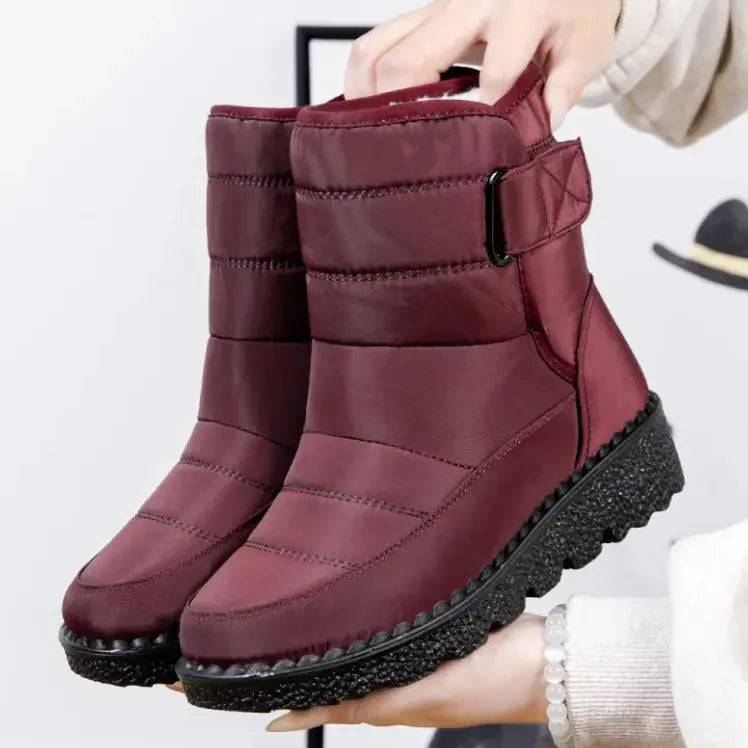 Snow Velcro Waterproof Leisure Women's Shoes