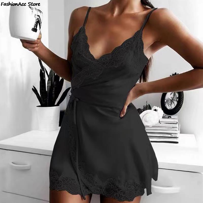 New Ladies Silk Sling Nightdress